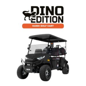 Kruiser 4PRO FWD – Black – Kandi Golf Cart