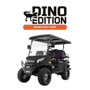 Kruiser 4PRO – Matte Black – Kandi Golf Cart