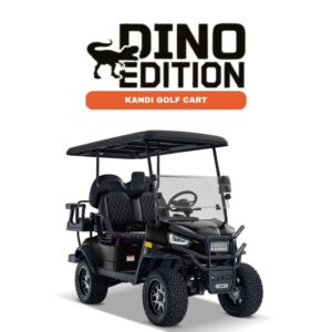 Kruiser 4P Element – Black – Kandi Golf Cart
