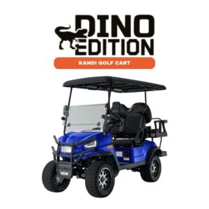 Kruiser 4P Element – Blue – Kandi Golf Cart