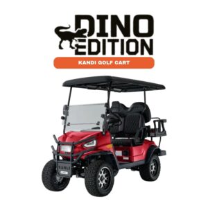 Kruiser 4P Element – Red – Kandi Golf Cart