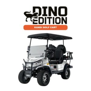Kruiser 4P Element – Silver – Kandi Golf Cart