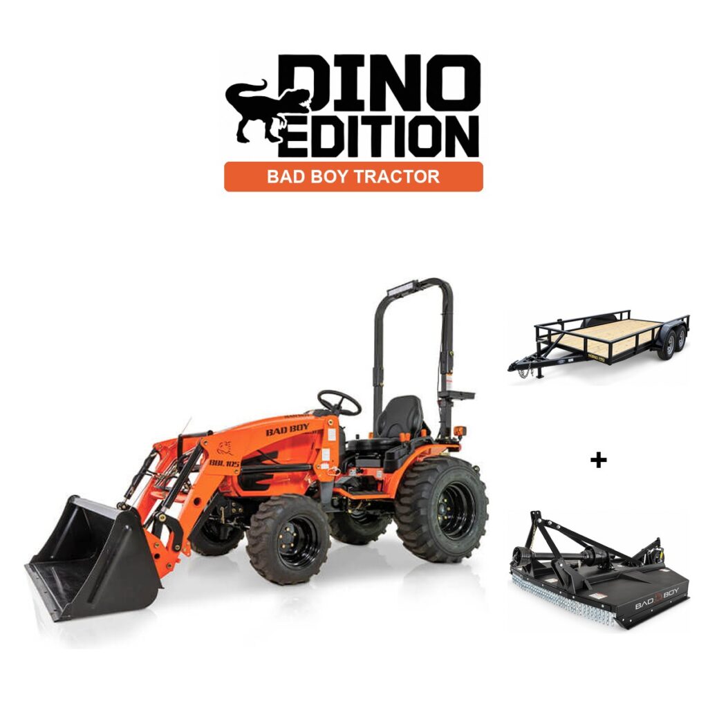 Bad Boy 1025 HIL + Cutter + Trailer package