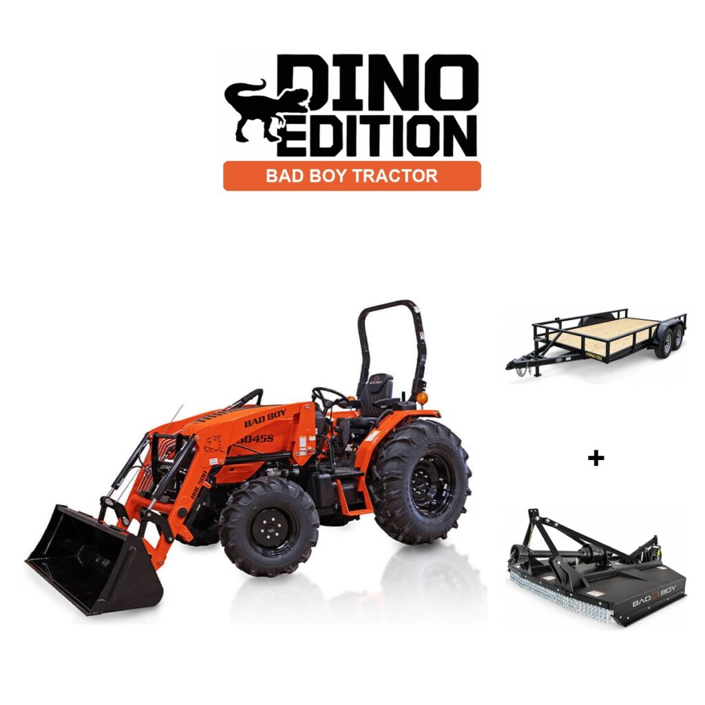 Bad Boy 5045 SIL + Cutter + Trailer package