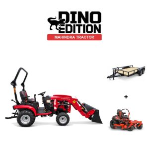 Mahindra 1120H TL + Zero Turn + Trailer Package