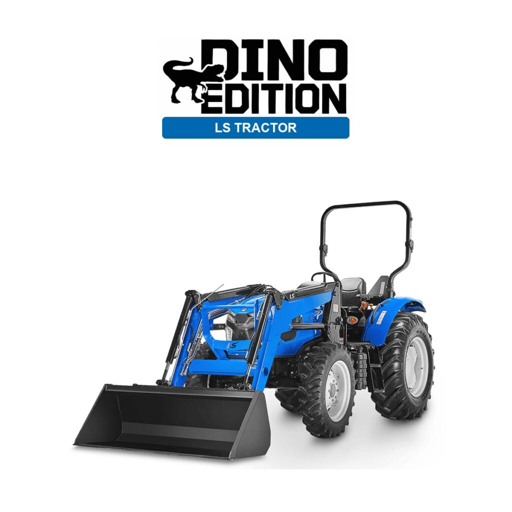 LS MT4 tractor with loader, Dino Edition