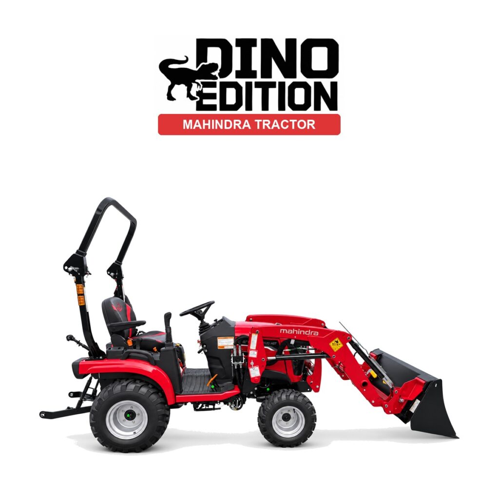 Mahindra 1120H tractor with loader, Dino Edition