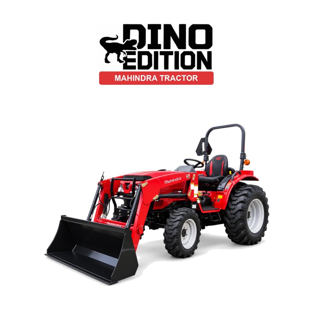 Mahindra 1626S tractor with loader, Dino Edition