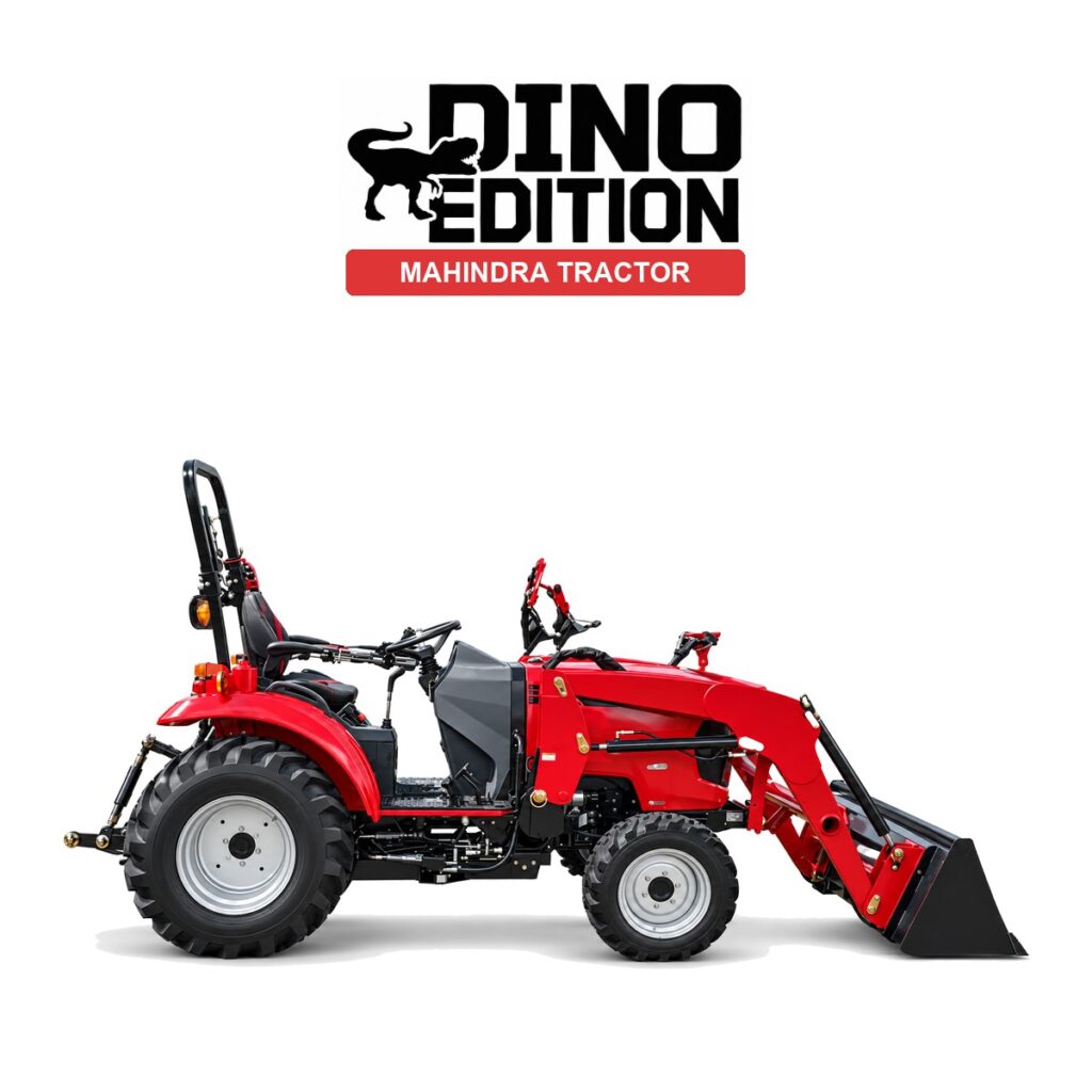Mahindra 1635 tractor with loader, Dino Edition