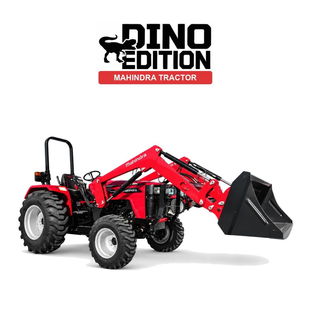 Mahindra 4540 tractor with loader, Dino Edition