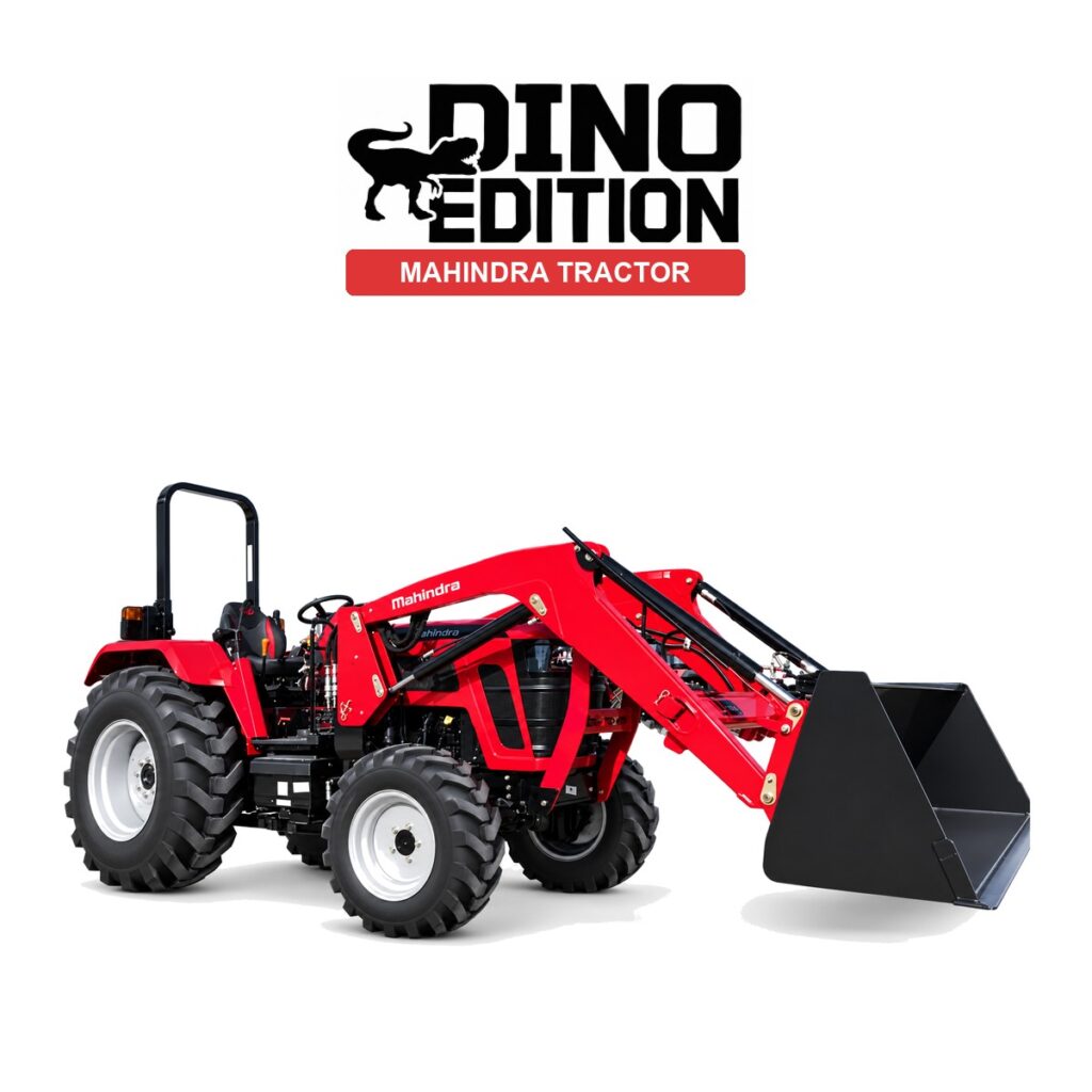 Mahindra 5145 tractor with loader, Dino Edition