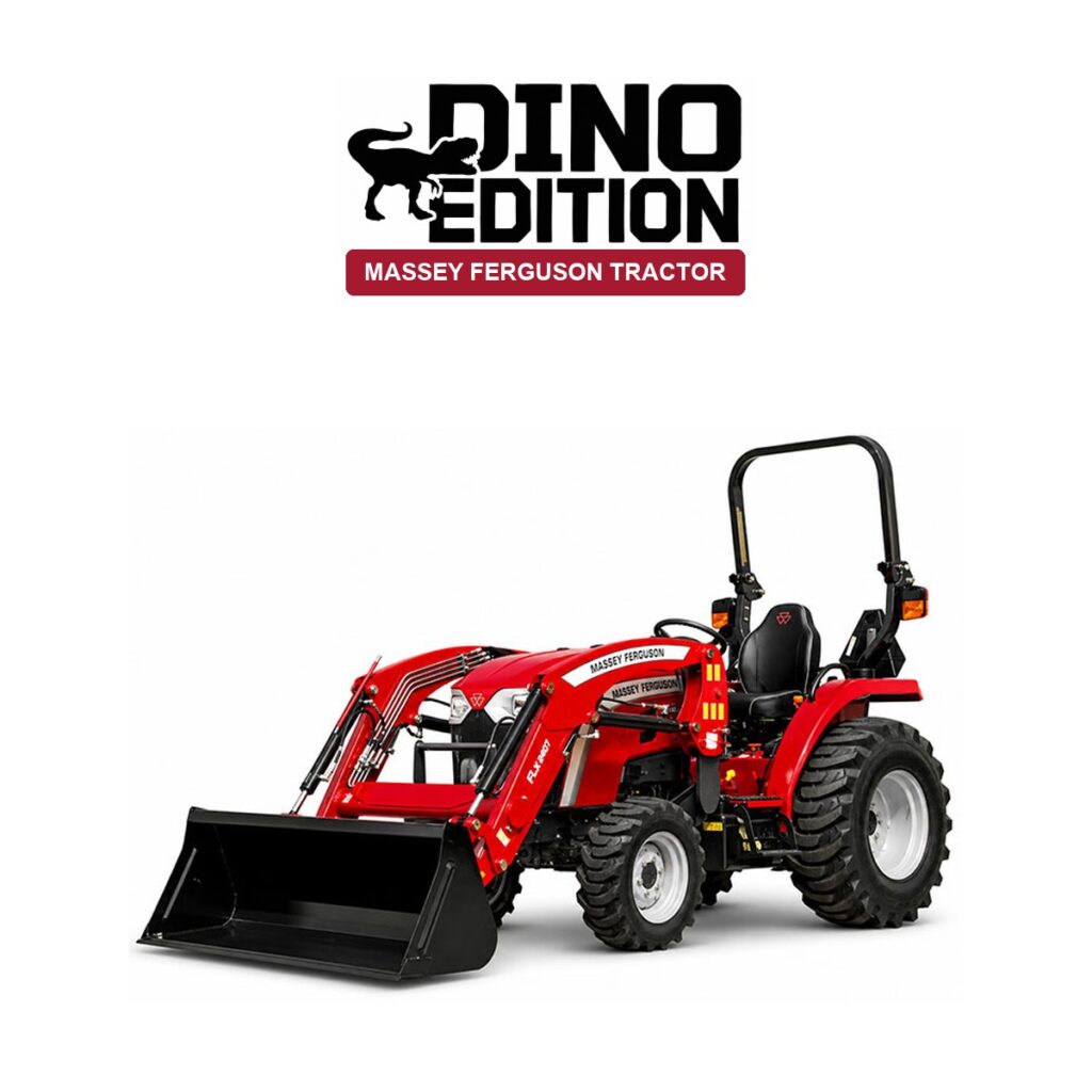 Massey Ferguson tractor with loader, Dino Edition