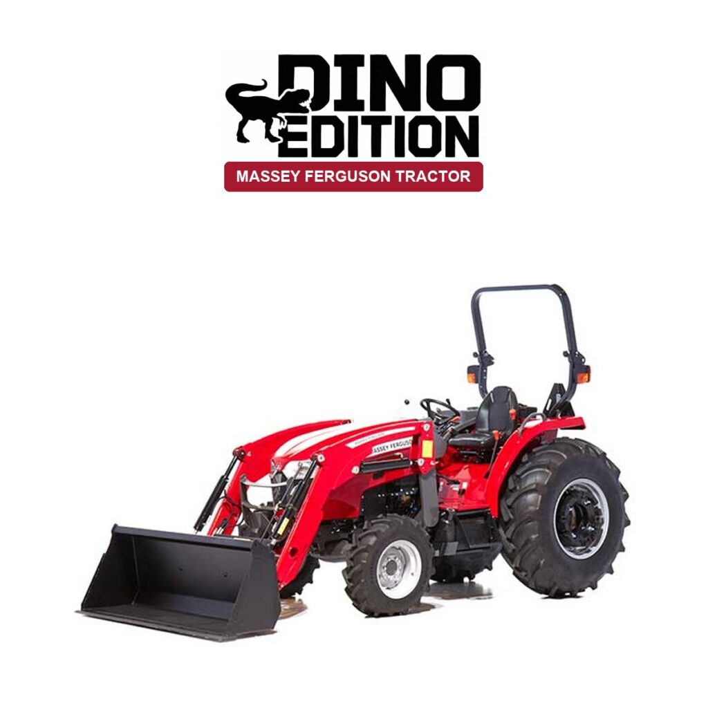Massey Ferguson tractor with loader, Dino Edition