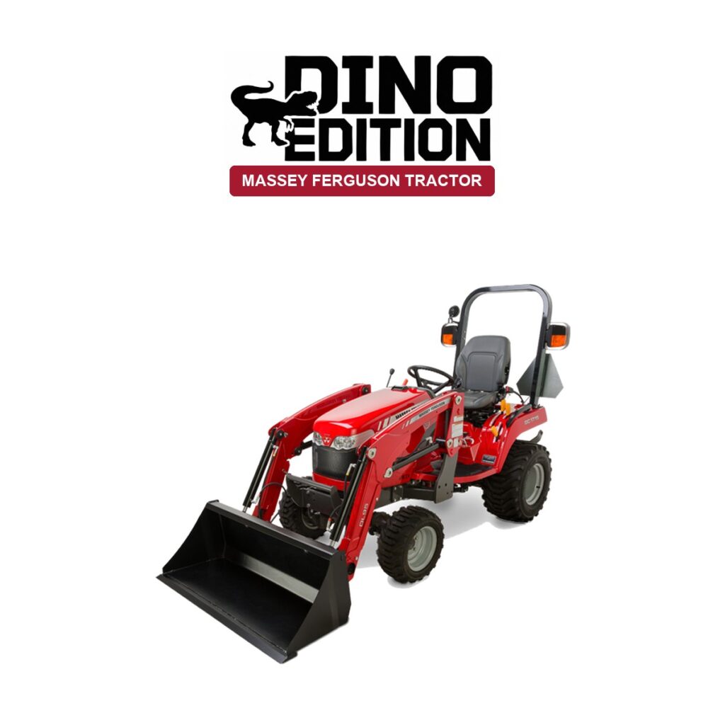 Massey Ferguson tractor with loader, Dino Edition