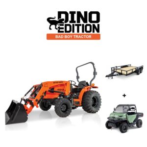 Bad Boy 4025 HIL + Kandi Innovator e10K + Trailer Package