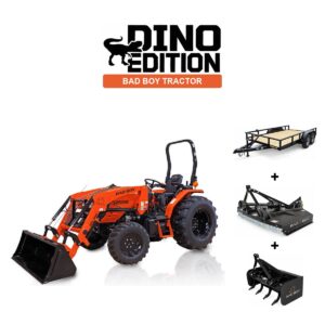Bad Boy 5055 HIL + Cutter + Box Blade + Trailer Package