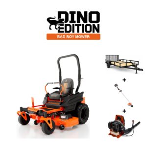 Bad Boy Maverick HD + Trimmer + Backpack Blower + Trailer Package