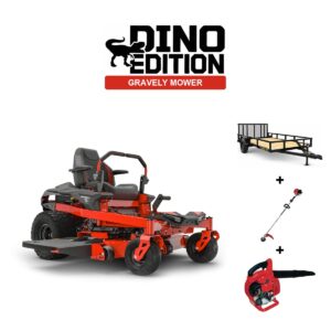 Gravely ZTX + Maruyama Trimmer + Blower + Trailer Package