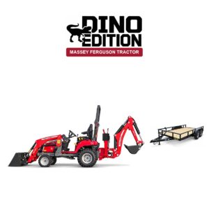 Massey Ferguson 1GC.25 TLB + Trailer Package