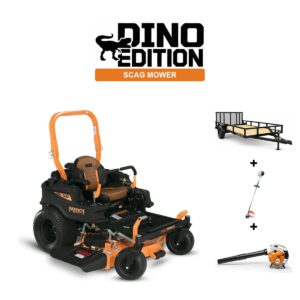 Scag Patriot + Stihl Trimmer + Blower + Trailer Package