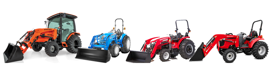 Bad Boy, LS, Massey Ferguson and Mahindra tractors